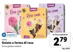 Lidl Leone Gelato a forma di rosa offerta