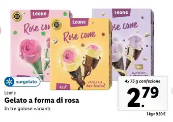 Lidl Leone Gelato a forma di rosa offerta