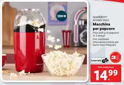 Lidl SILVERCREST KITCHEN TOOLS Macchina per popcorn offerta