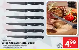 Lidl LIVARNO home Set coltelli da bistecca, 6 pezzi offerta