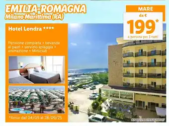 Lidl Hotel Londra offerta