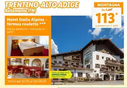 Lidl Hotel Stella Alpina - formua roulette offerta