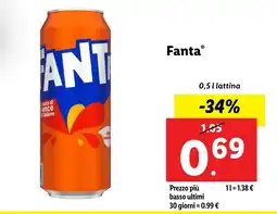 Lidl Fanta offerta