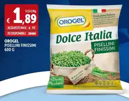 Deco Superfreddo Orogel pisellini finissimi offerta