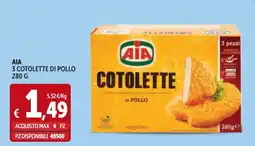 Deco Superfreddo Aia 3 cotolette di pollo offerta