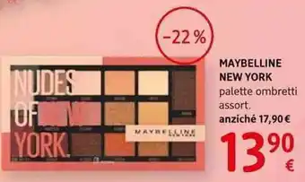 dm drogerie markt Maybelline new york palette ombretti assort. offerta