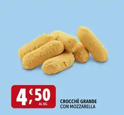 Deco Superfreddo Crocchè grande con mozzarella offerta