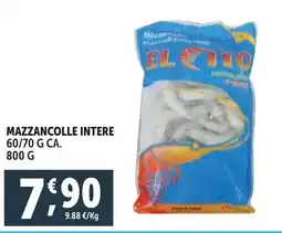 Deco Superfreddo Mazzancolle intere offerta