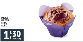 Deco Superfreddo Milka muffin offerta