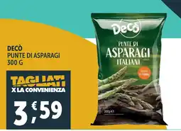 Deco Superfreddo Decò punte di asparagi offerta