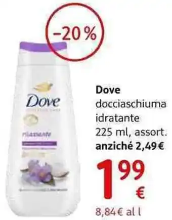 dm drogerie markt Dove docciaschiuma idratante , assort offerta