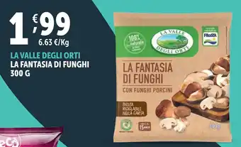 Deco Superfreddo La valle degli orti la fantasia di funghi offerta