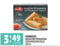 Deco Superfreddo Seabreeze involtini primavera con mazzancolle offerta