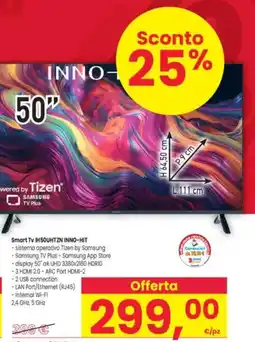 Interspar Smart Tv IH50UHTZN INNO-HIT offerta