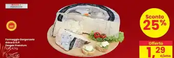 Interspar Formaggio Gorgonzola dolce D.O.P. Despar Premium offerta