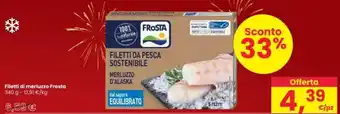 Interspar Filetti di merluzzo Frosta offerta