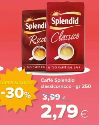 Tigre Caffè Splendid classico/ricco offerta