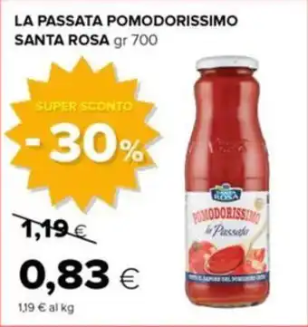 Tigre La passata pomodorissimo SANTA ROSA offerta