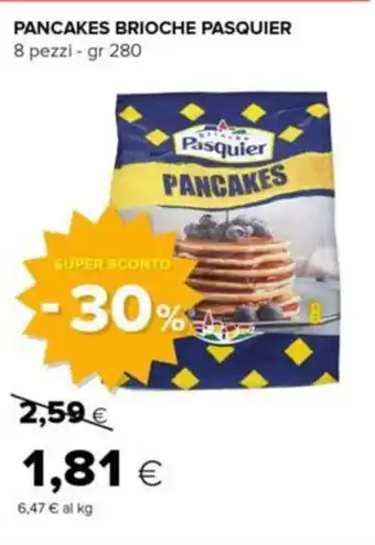 Tigre Pancakes brioche PASQUIER offerta