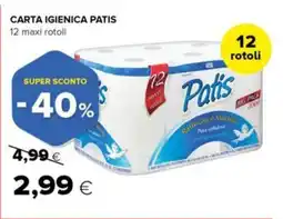 Tigre Carta igienica PATIS offerta