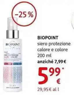 dm drogerie markt Bropoint siero protezione calore e colore offerta