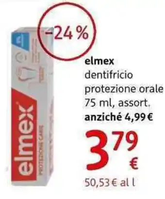 dm drogerie markt Elmex dentifricio protezione orale assort. offerta