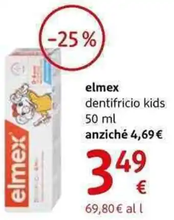 dm drogerie markt elmex dentifricio kids offerta