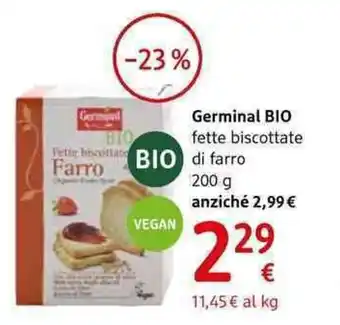 dm drogerie markt Germinal bio fette biscottate di farro offerta