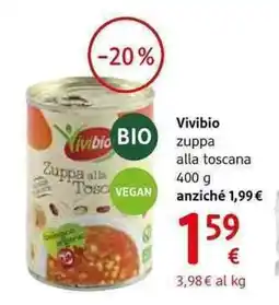 dm drogerie markt Vivibio zuppa alla toscana offerta