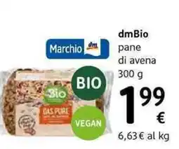 dm drogerie markt Dmbio pane di avena offerta