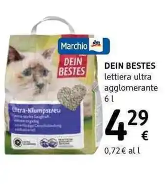 dm drogerie markt Dein bestes lettiera ultra agglomerante offerta