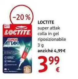 dm drogerie markt Loctite super attak colla in gel riposizionabile offerta