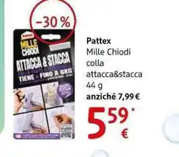 dm drogerie markt Pattex mille chiodi colla attacca&stacca offerta