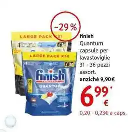 dm drogerie markt Finish quantum capsule per lavastoviglie offerta