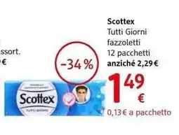 dm drogerie markt Scottex tutti giorni fazzoletti 12 pacchetti offerta