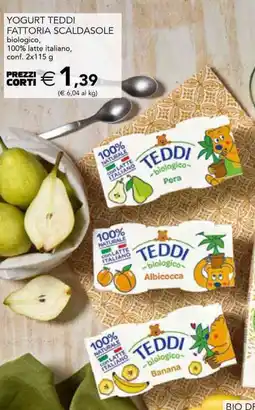 Esselunga Yogurt teddi fattoria scaldasole biologico offerta