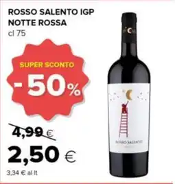 Tigre Rosso salento igp notte rossa offerta