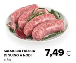 Tigre Salsiccia fresca di suino a nodi offerta