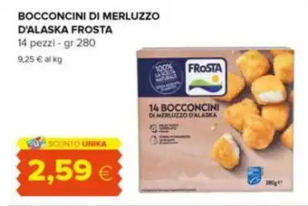 Tigre Bocconcini di merluzzo d'alaska FROSTA offerta