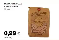 Tigre Pasta integrale LA MOLISANA offerta