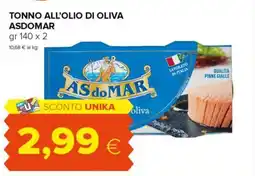 Tigre Tonno all'olio di oliva ASDOMAR offerta