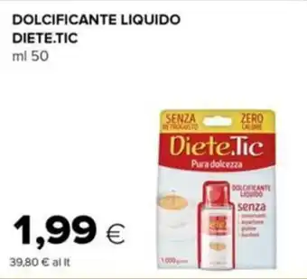 Tigre Dolcificante liquido DIETE.TIC offerta