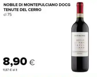 Tigre Nobile di montepulciano docg TENUTE DEL CERRO offerta