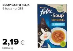 Tigre Soup gatto FELIX offerta