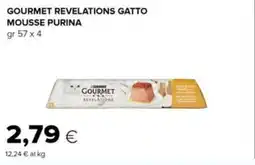 Tigre Gourmet revelations gatto mousse PURINA offerta