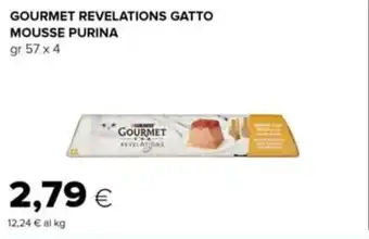 Tigre Gourmet revelations gatto mousse PURINA offerta