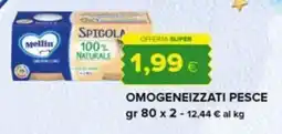 Tigre Mellin omogeneizzati pesce offerta