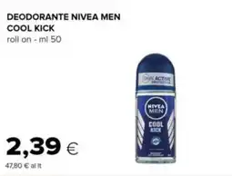 Tigre Deodorante nivea men cool kick offerta