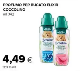 Tigre Profumo per bucato elixir COCCOLINO offerta