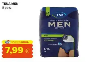 Tigre TENA MEN 8 pezzi offerta